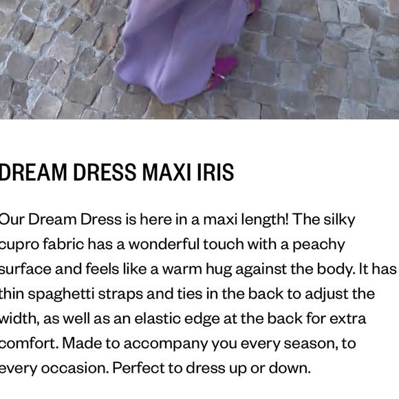 Dream Dress Maxi Lavender - Picture 3 of 6